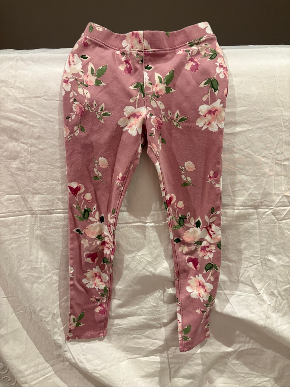 Place Mauve Pink Floral Leggings